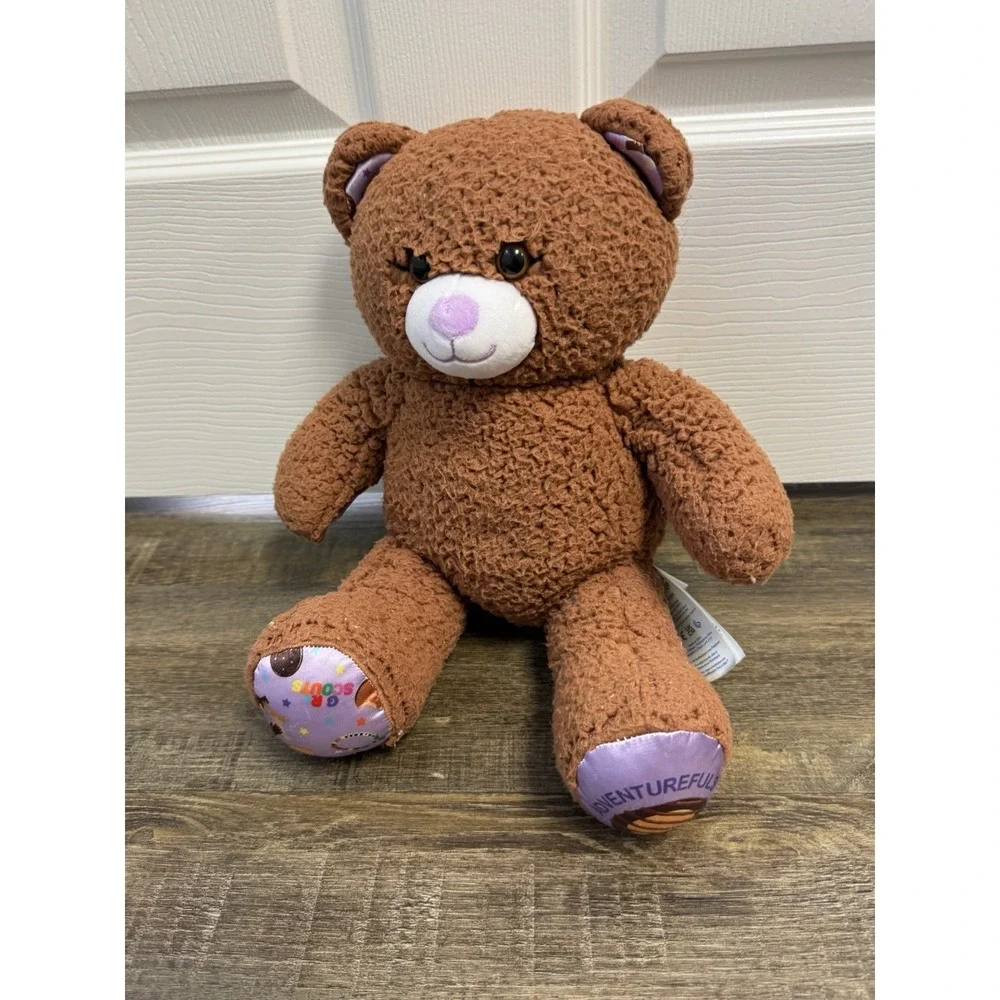 Build A Bear Brown Bear Girl Scout Adventurefuls Edition Plush 16in 031511